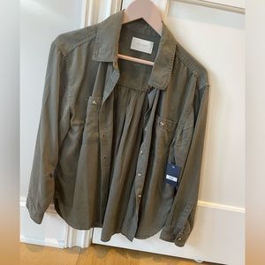 Lucky Brand Utility Button Down NWT